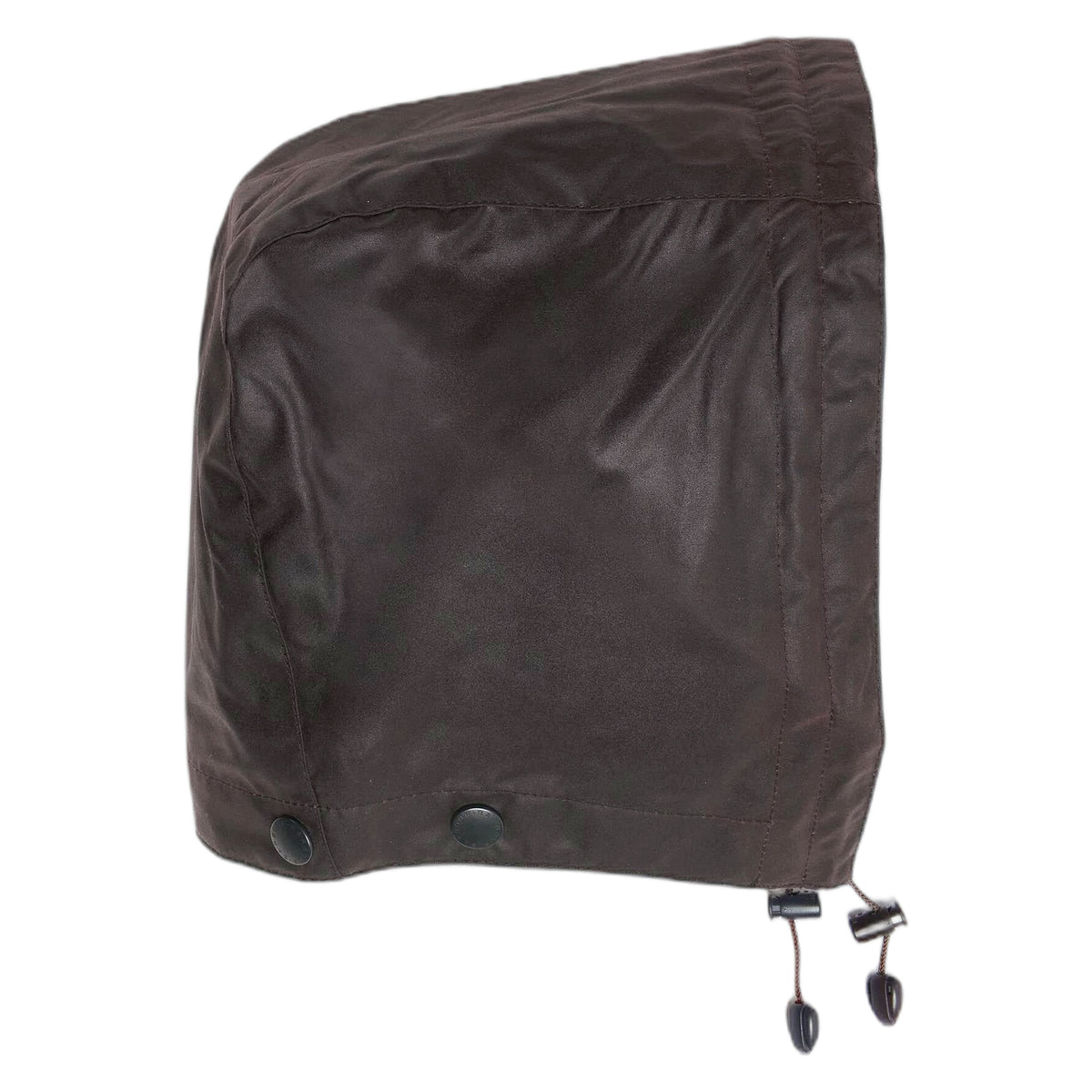 Cappuccio Barbour Waxed Cotton Plain Hood - Rustic