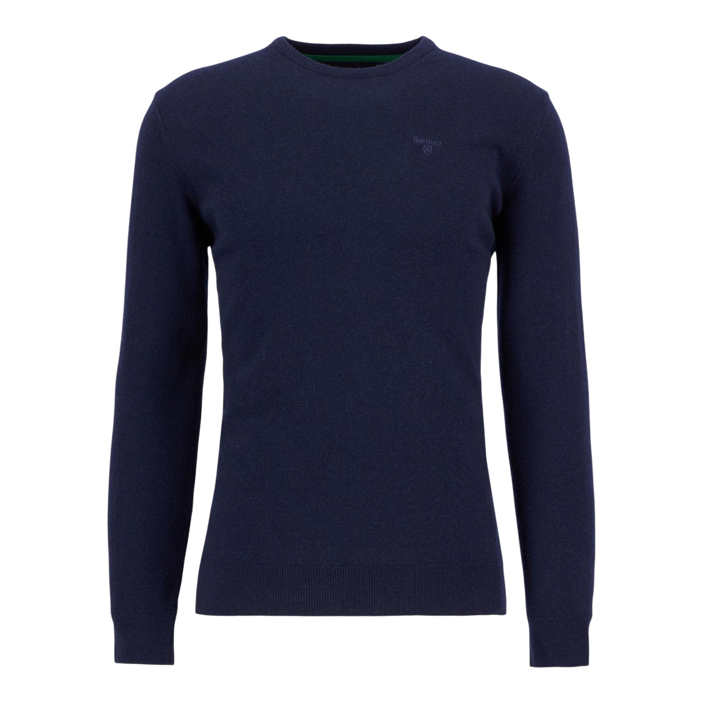 Maglione Barbour Essential L/Wool Crewneck - Navy