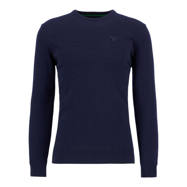 Maglione Barbour Essential L/Wool Crewneck - Navy