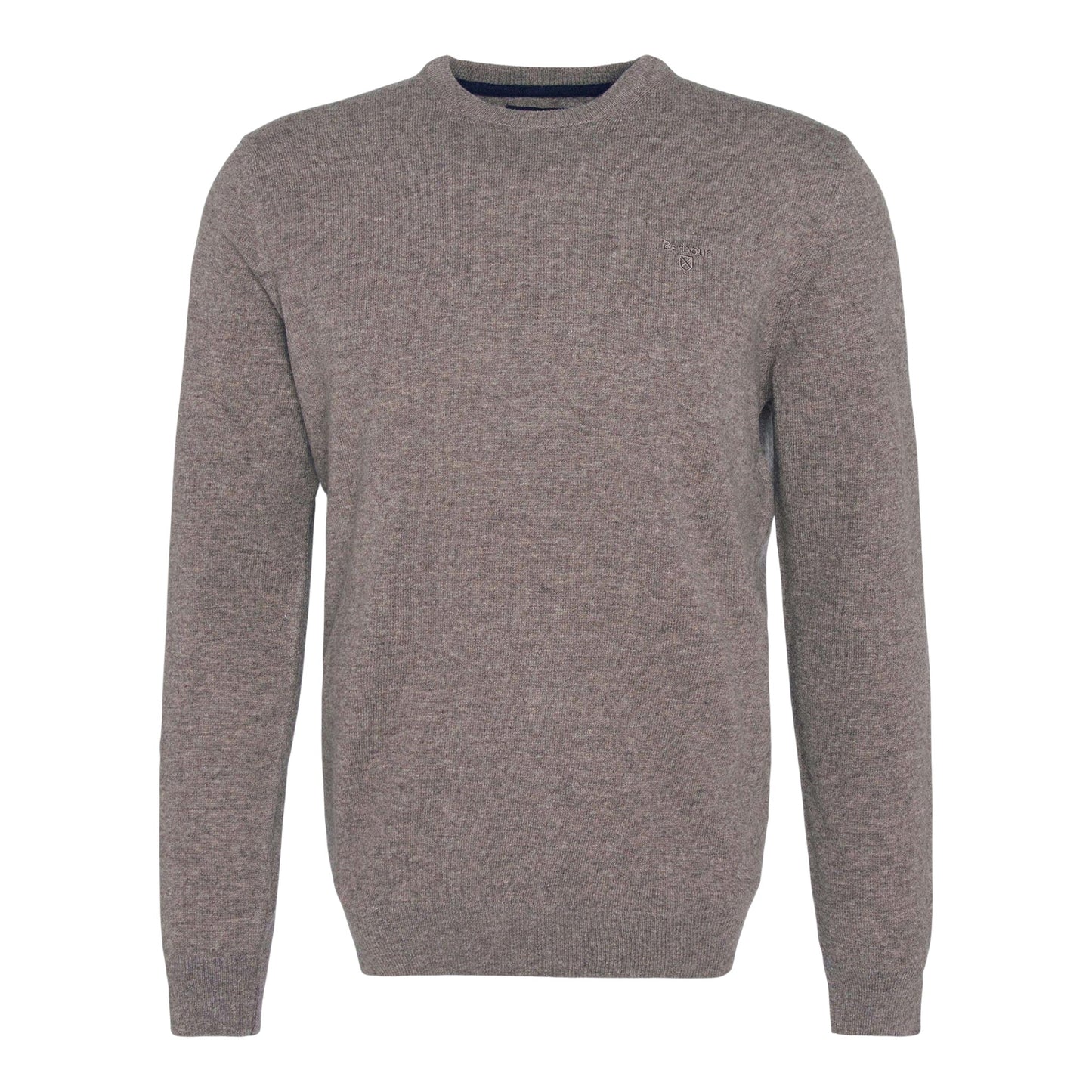 Maglione Barbour Essential L/Wool Crewneck - Dark Stone