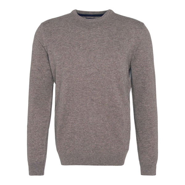 Maglione Barbour Essential L/Wool Crewneck - Dark Stone