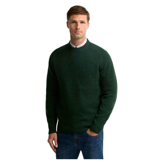 Maglione Barbour Newton Crew Neck Sweater - Sage