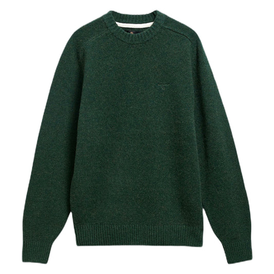 Maglione Barbour Newton Crew Neck Sweater - Sage
