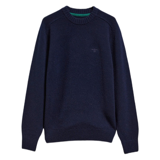Maglione Barbour Newton Crew Neck Sweater - Navy