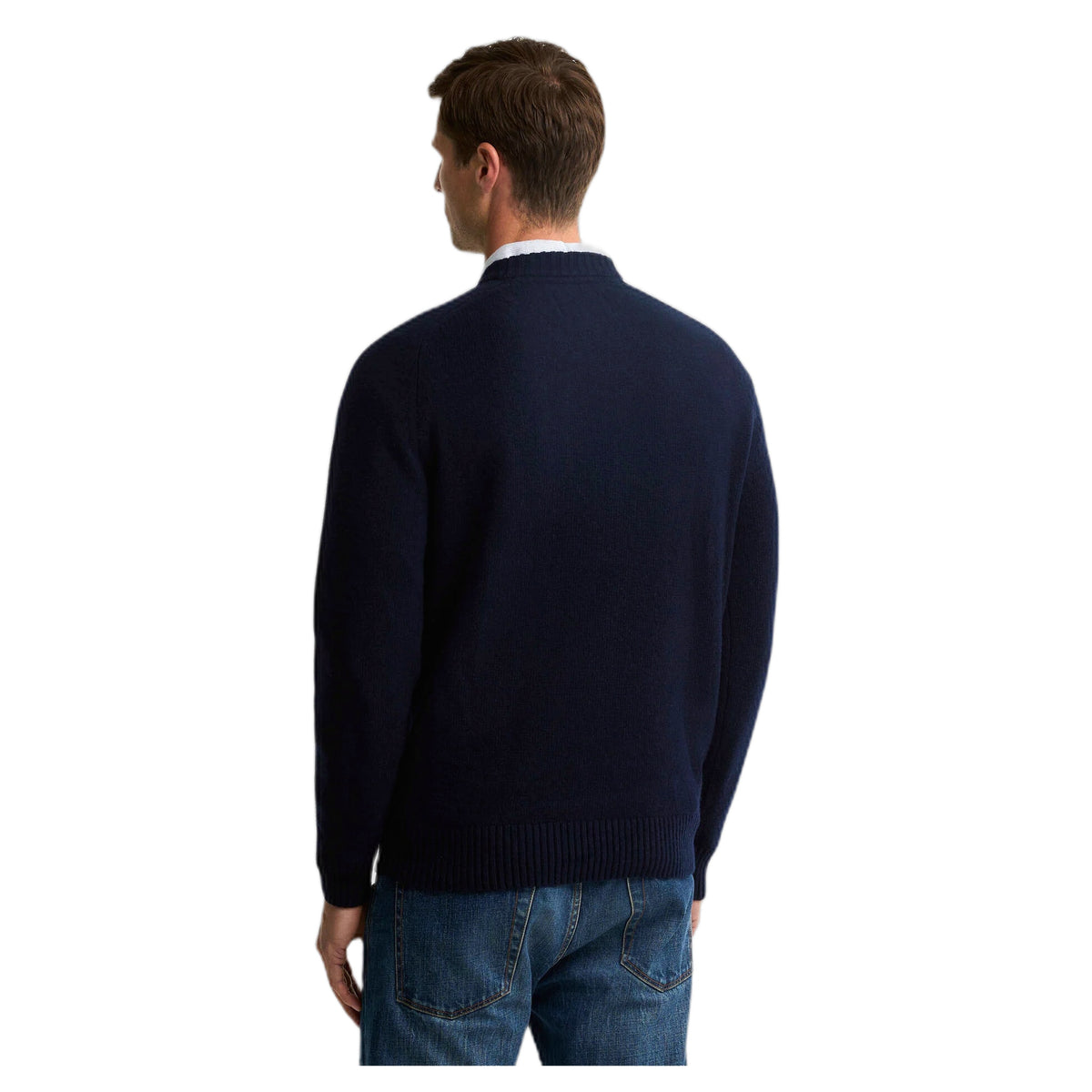 Maglione Barbour Newton Crew Neck Sweater - Navy