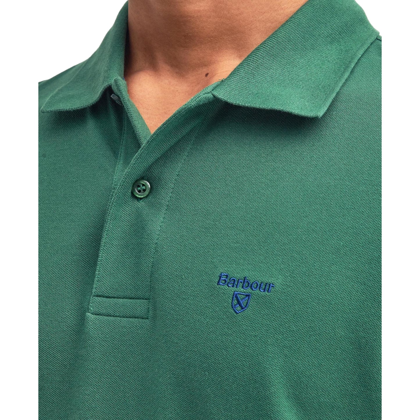 Polo Barbour Lightweight Sports Polo - Racing Green Francis Concept