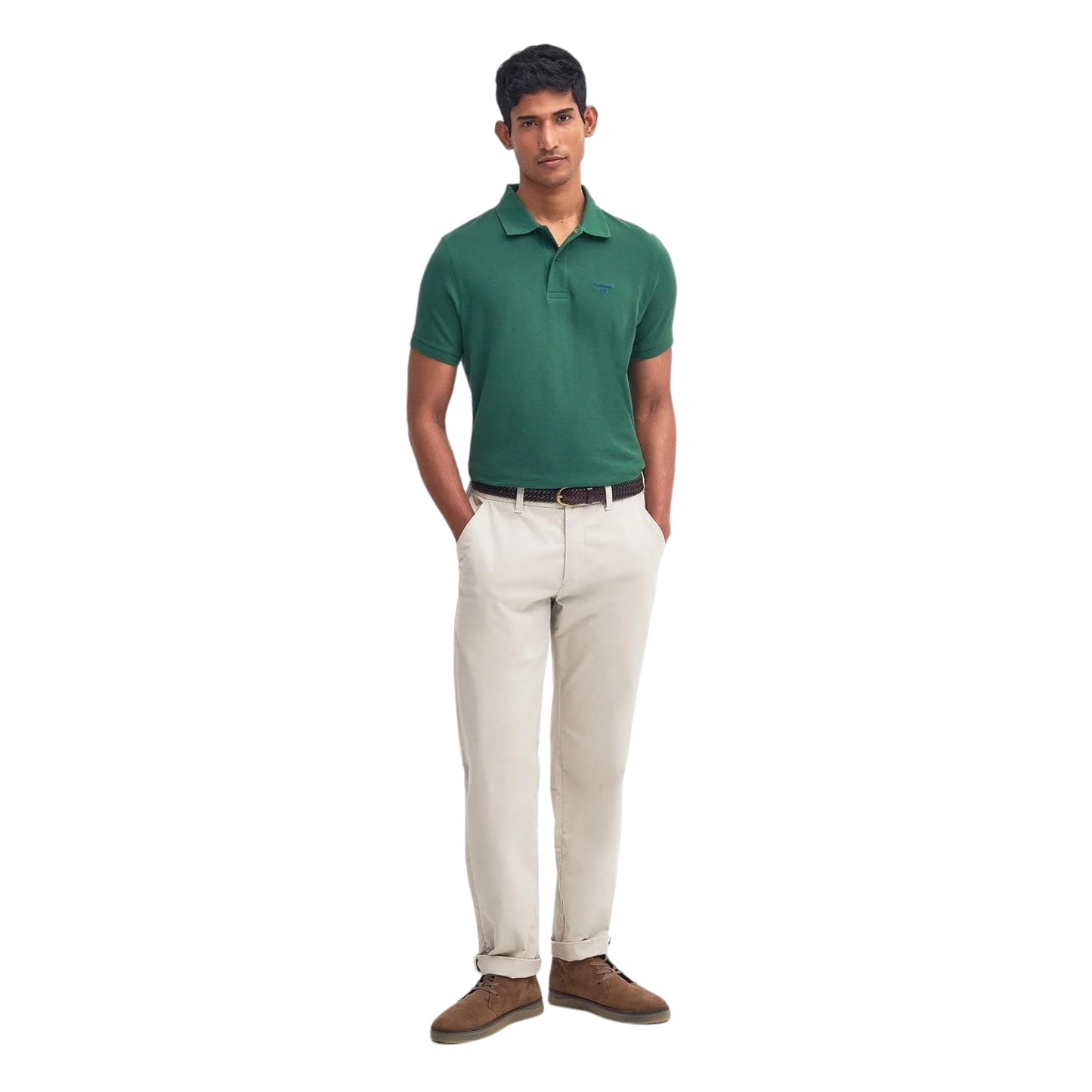 Polo Barbour Lightweight Sports Polo - Racing Green Francis Concept