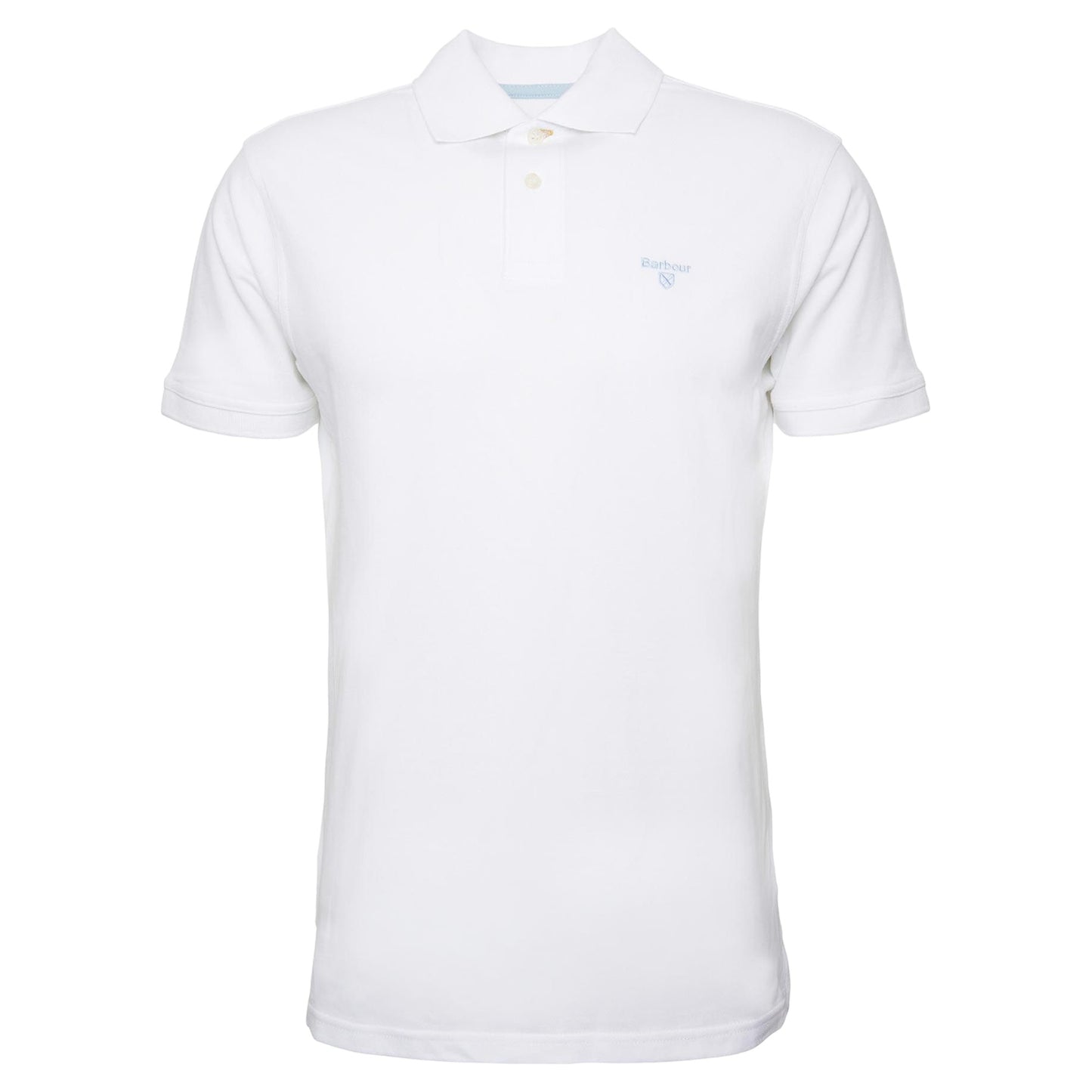 Polo Barbour Lightweight Sports Polo - White Francis Concept