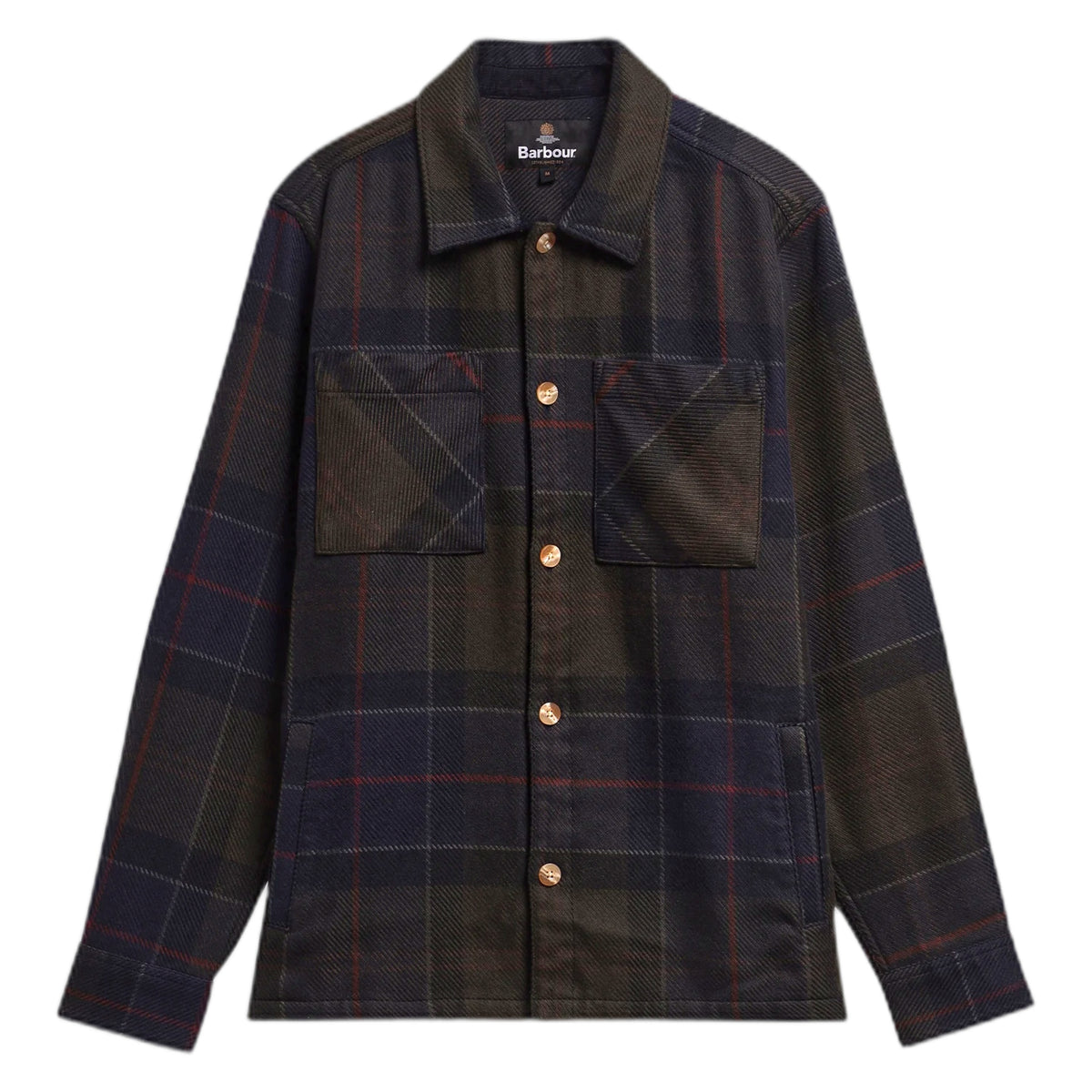 Camicia Barbour Oversized Tartan Overshirt - Shadow Classic Tartan