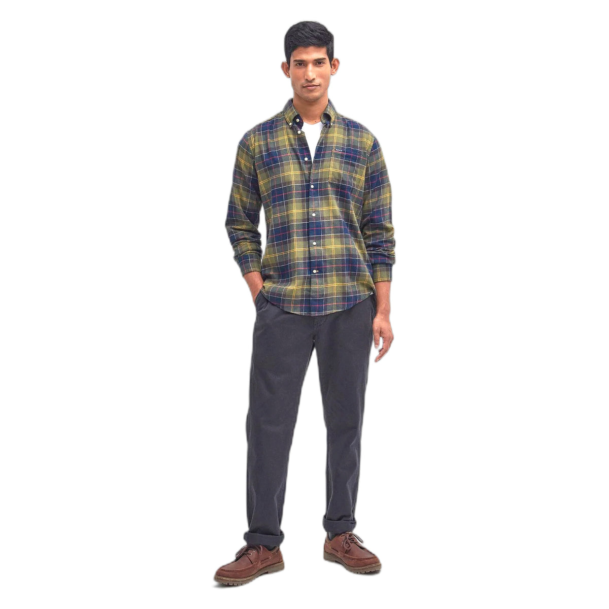 Camicia Barbour Fortrose Tailored Shirt - Classic Tartan