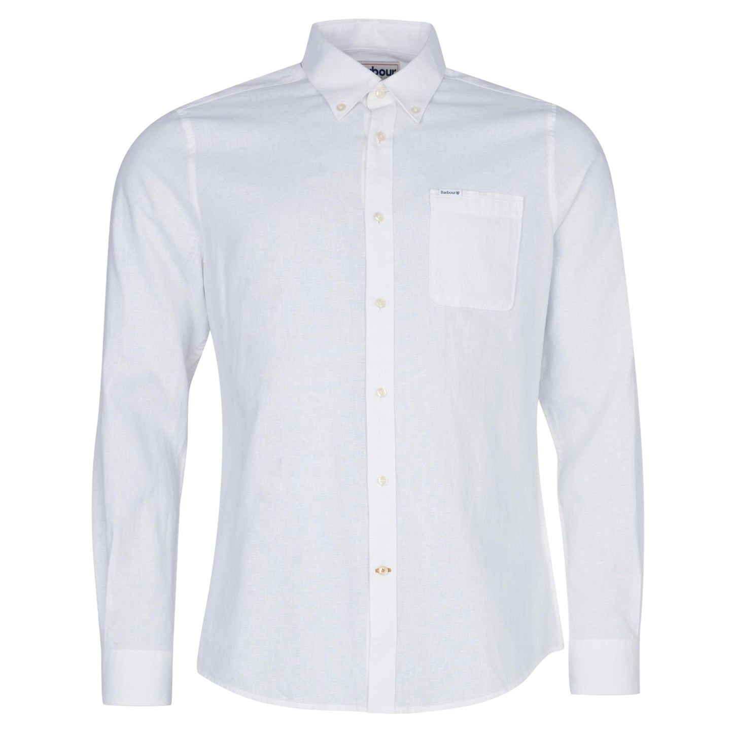 Camicia Barbour Nelson Tailored Shirt - White Francis Concept