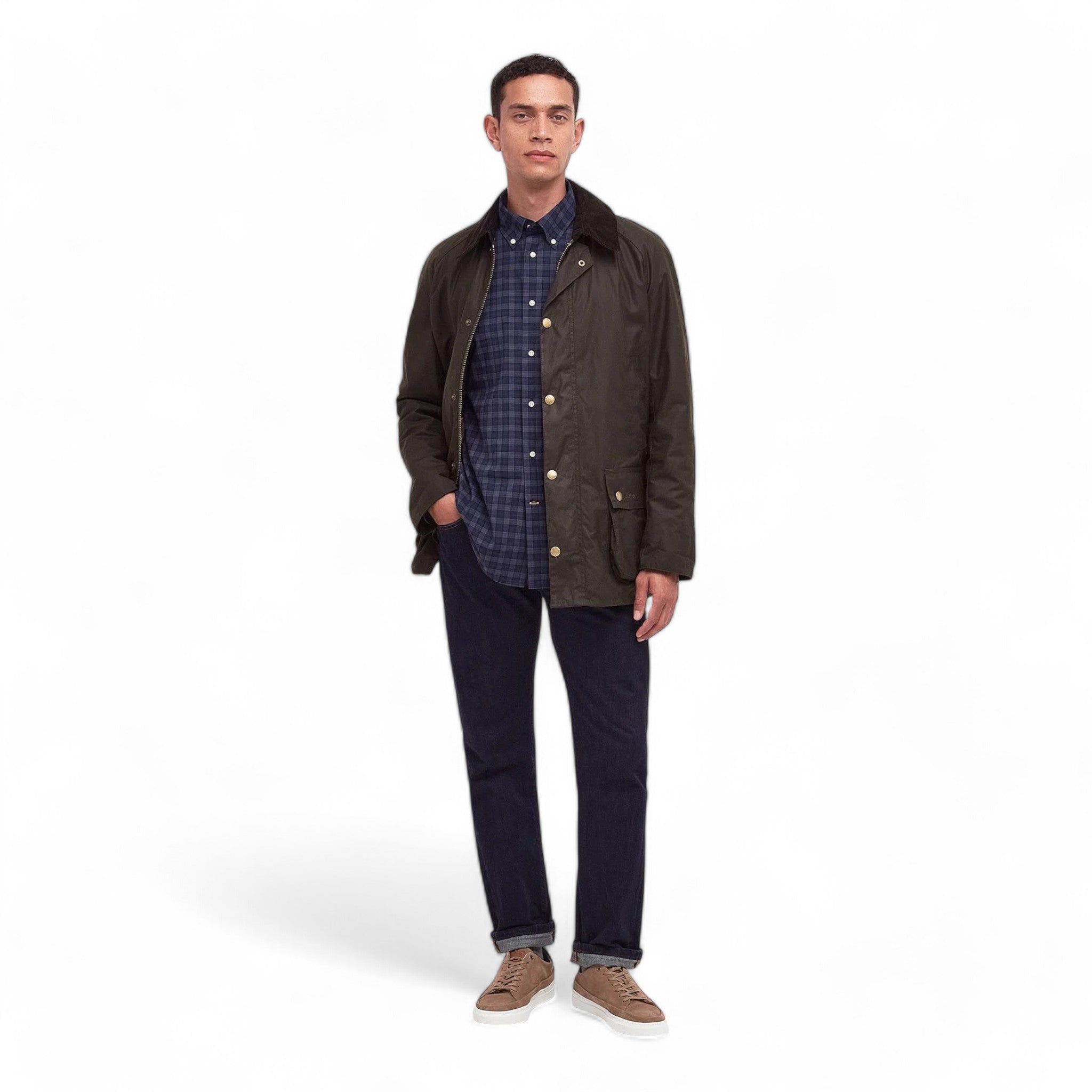 Barbour ashby olive xs best sale