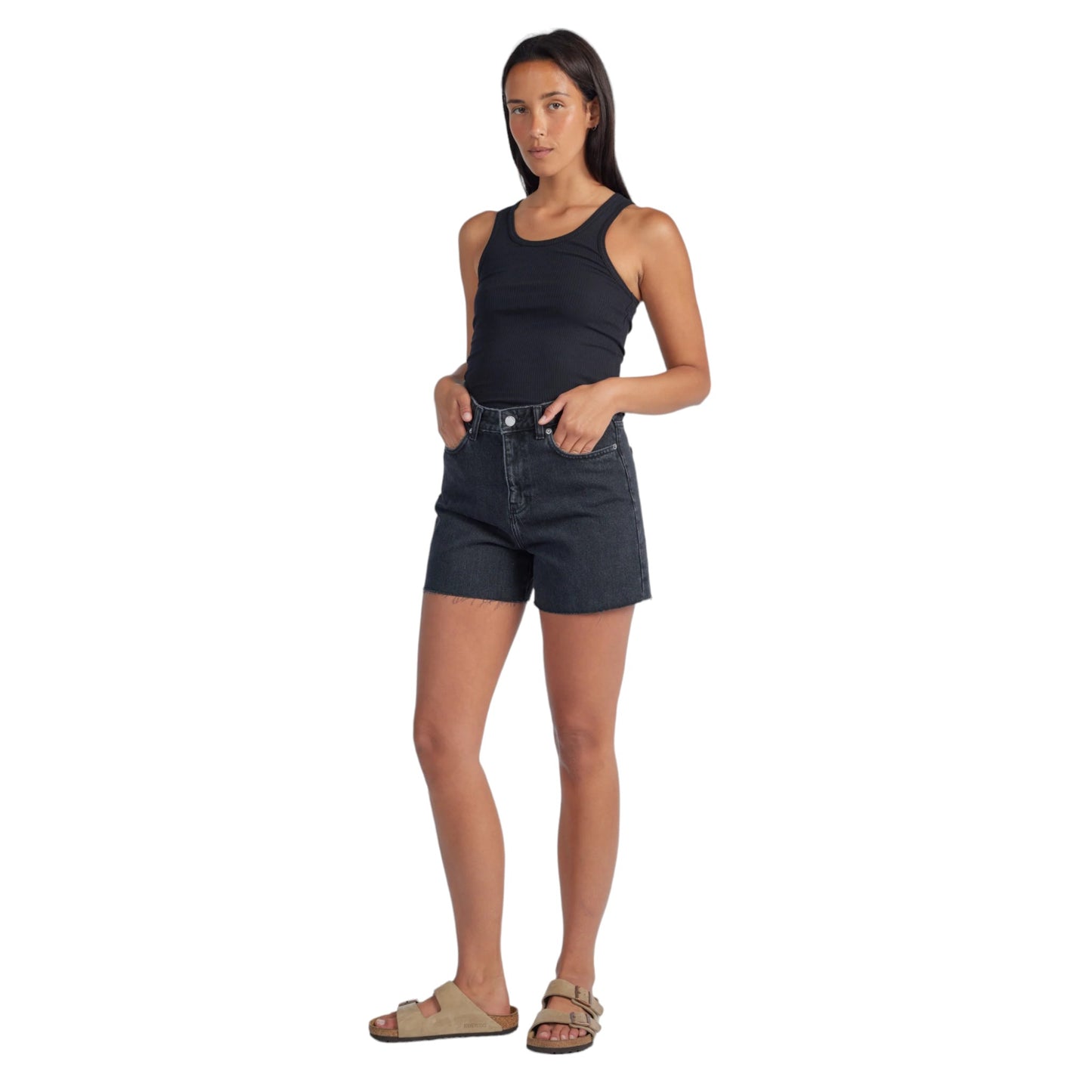 Dr.Denim Nora Shorts - Retro Black Francis Concept