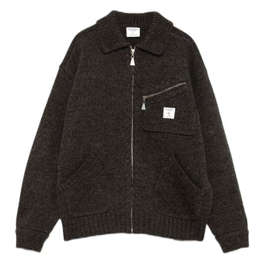 Giacca Roy Roger's Work Short Jacket Wool Blend - Grey Melange