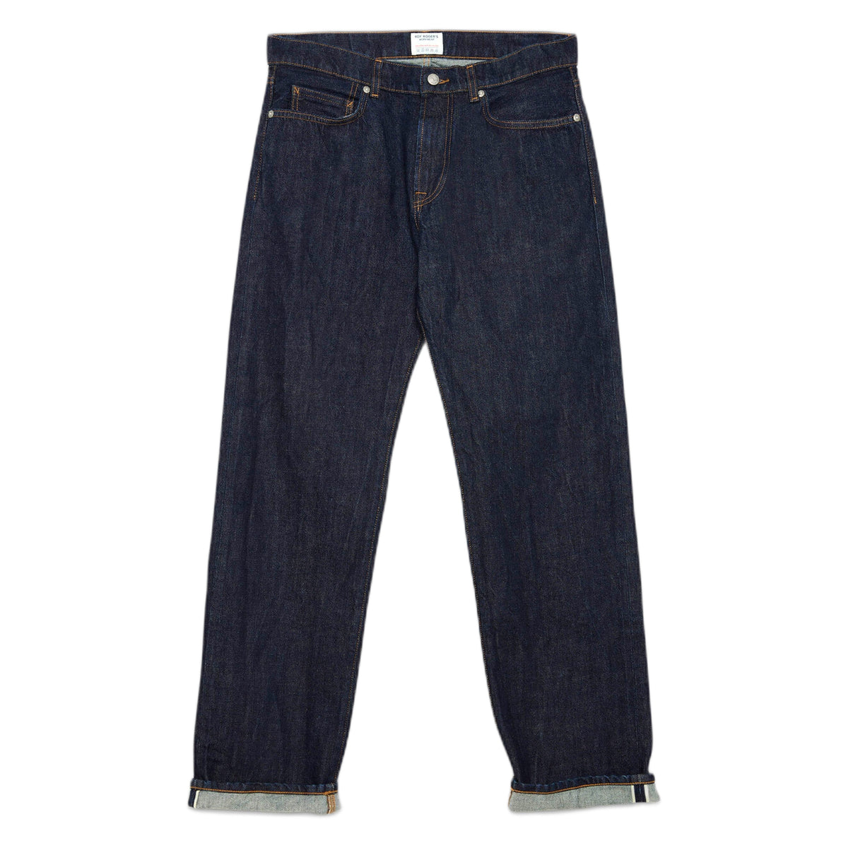 Jeans Roy Roger's Week Work Selvedge Denim - Rinse Denim