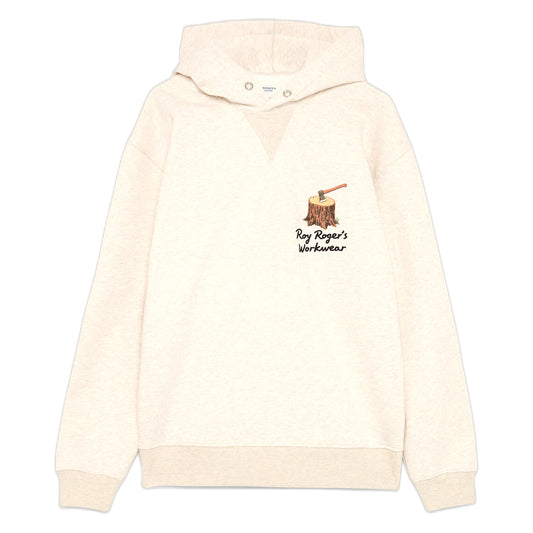 Felpa Roy Roger's Hood Sweater Axe - Washed Butter Mel