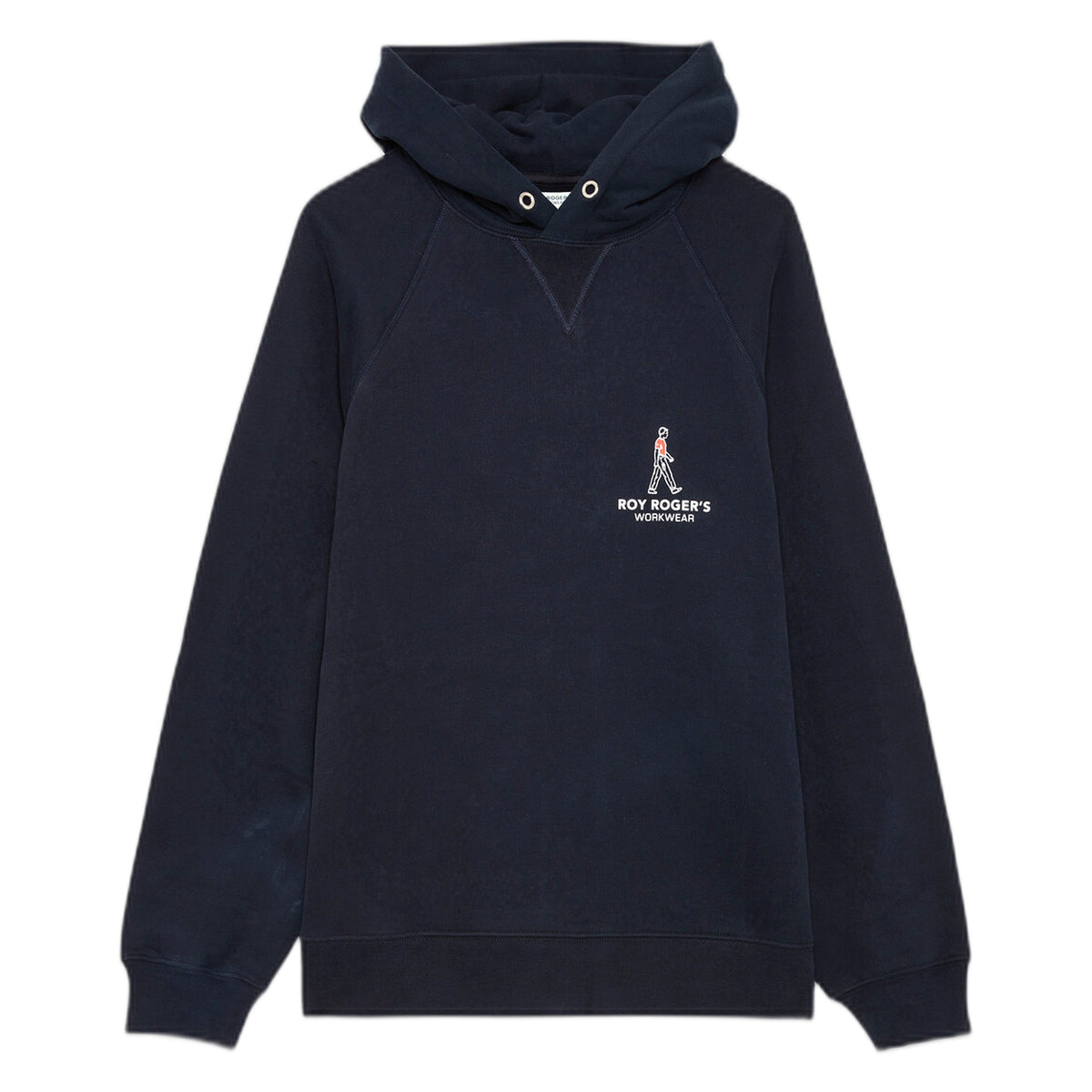Felpa Roy Roger's Hood OG Sweater Workwear - Washed Blue Navy