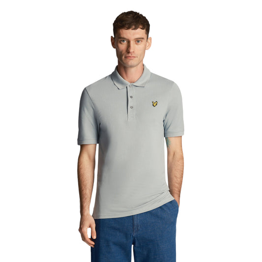 Polo Uomo Lyle & Scott Plain Shirt - Blue Francis Concept