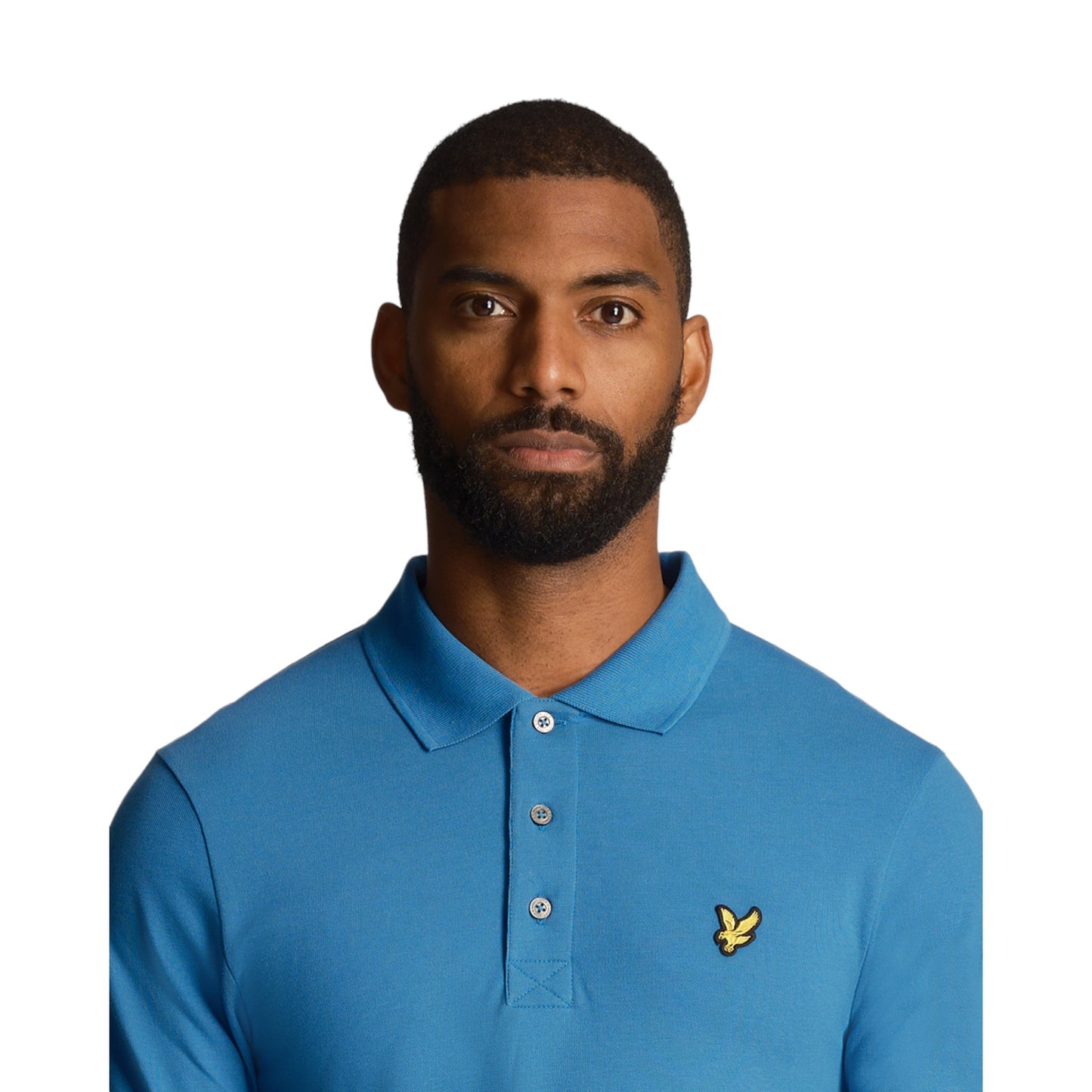 Polo Uomo Lyle & Scott Plain Shirt -  Blue Francis Concept