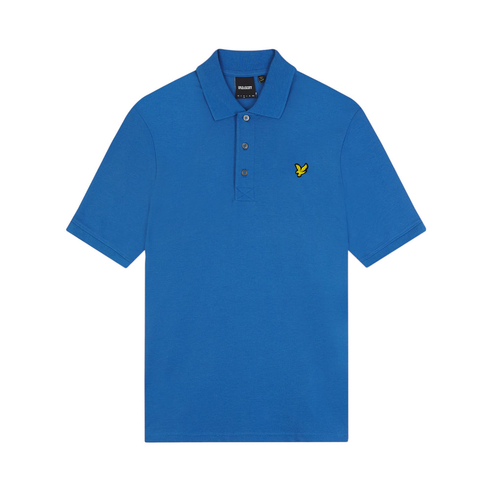 Polo Uomo Lyle & Scott Plain Shirt -  Blue Francis Concept