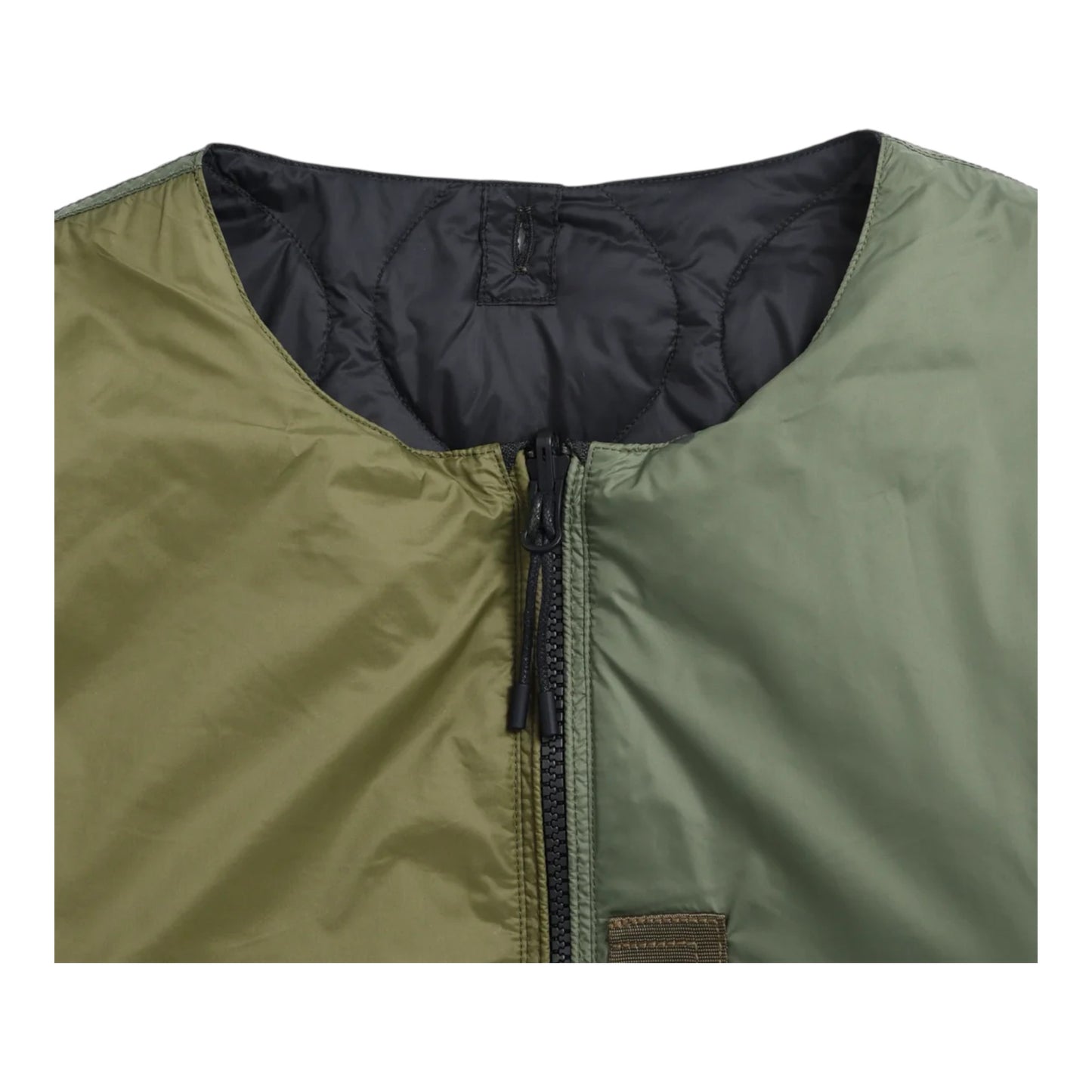 Giacca Taion Reversible Ma-1 Inner Down Jacket - Crazy Olive Francis Concept