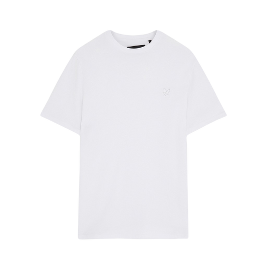 Lyle&Scott Tonal Eagle T-Shirt - White