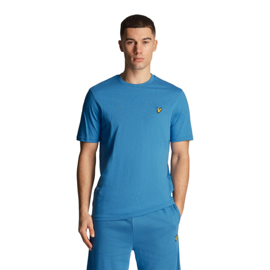 T-Shirt Uomo Lyle & Scott Plain - Blue Francis Concept