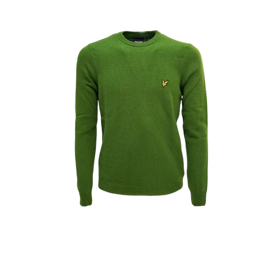 Lyle&Scott Crew Neck Lambswool - Dolomite Green Francis Concept