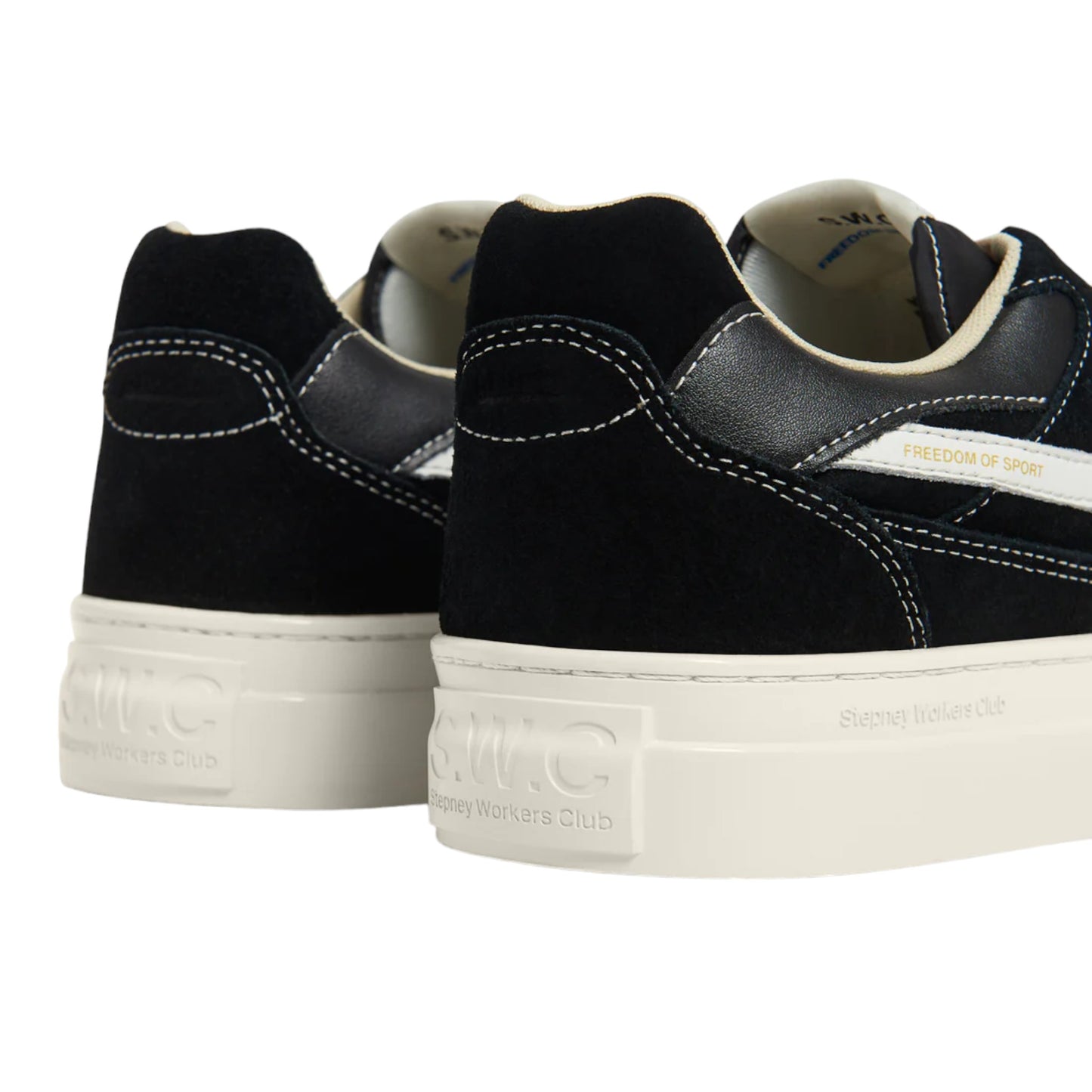 Scarpe in suede Stepney Workers Club Pearl S-Strike - Nero Francis Concept