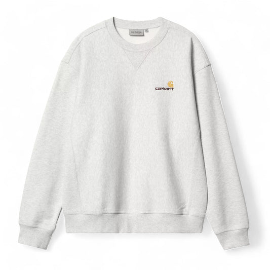 Carhartt Wip American Script Sweat-Ash Heather