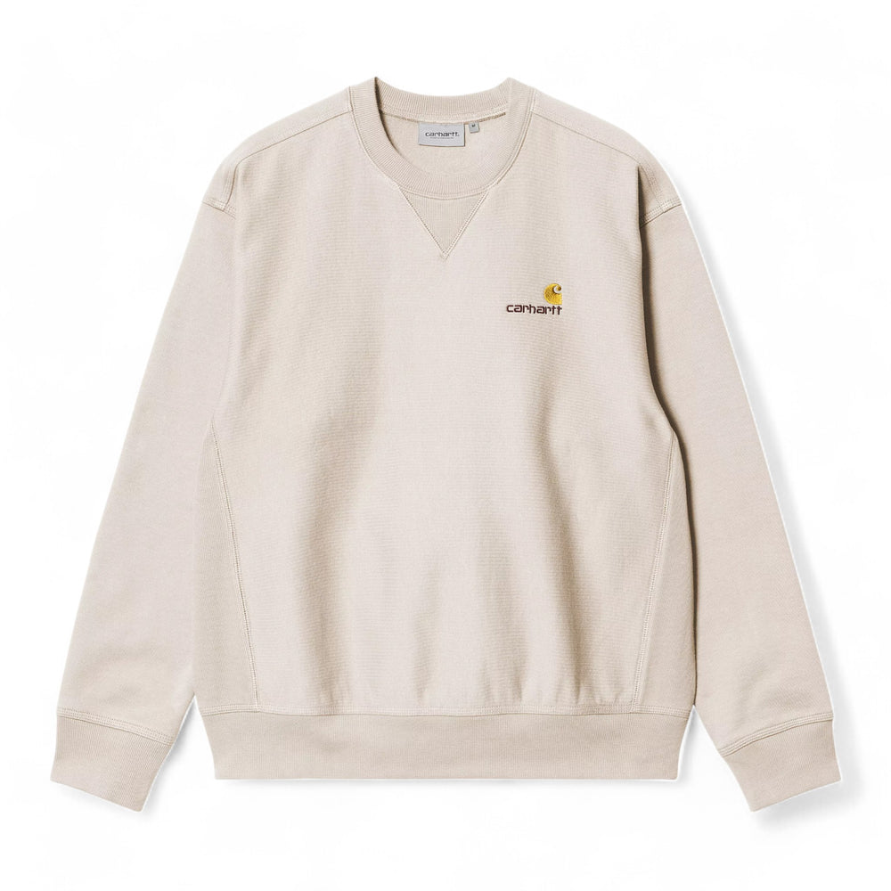 Carhartt Wip American Script Sweat-Moonbeam Francis Concept