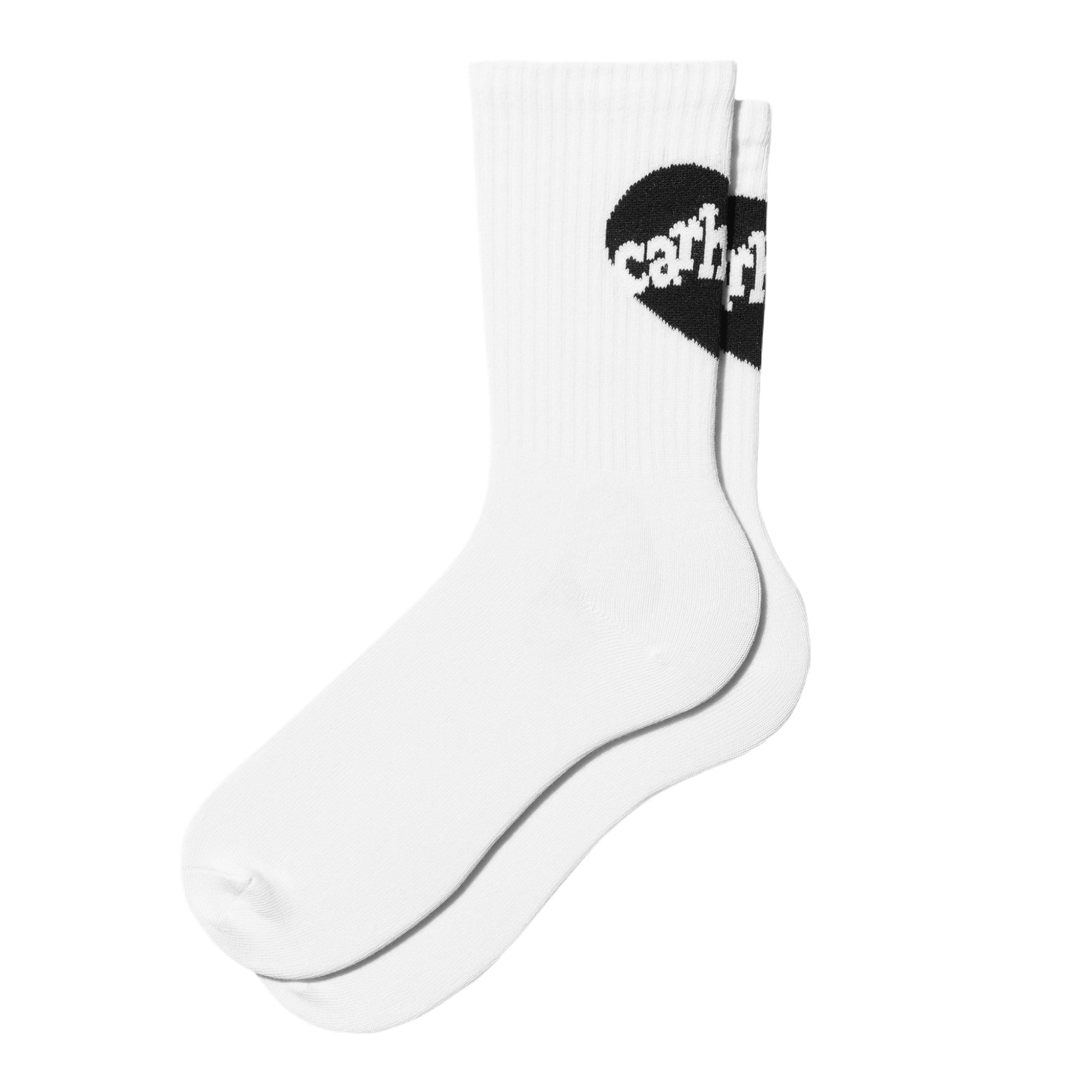 Carhartt Wip Amour Socks - White / Black Francis Concept