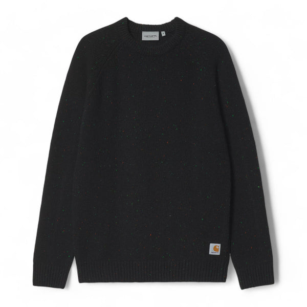 Carhartt Wip Anglistic Sweater - Speckled Black