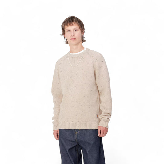 Carhartt Wip Anglistic Sweater - Moonbeam