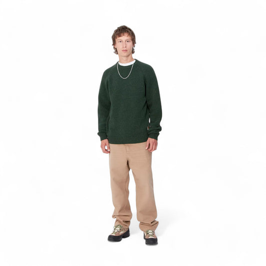 Carhartt Wip Anglistic Sweater -Speckled Sycamore Francis Concept