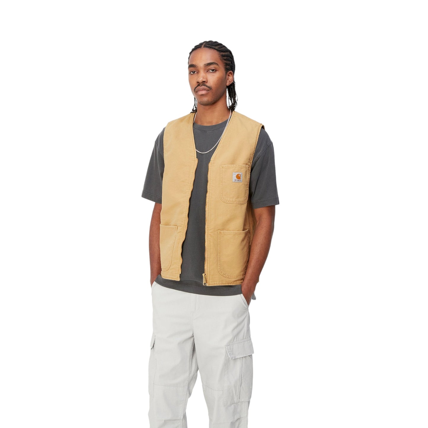 Carhartt Wip Arbor Vest - Bourbon Aged Canvas Francis Concept