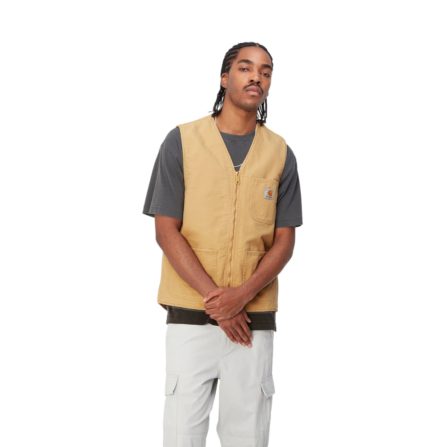 Carhartt Wip Arbor Vest - Bourbon Aged Canvas Francis Concept