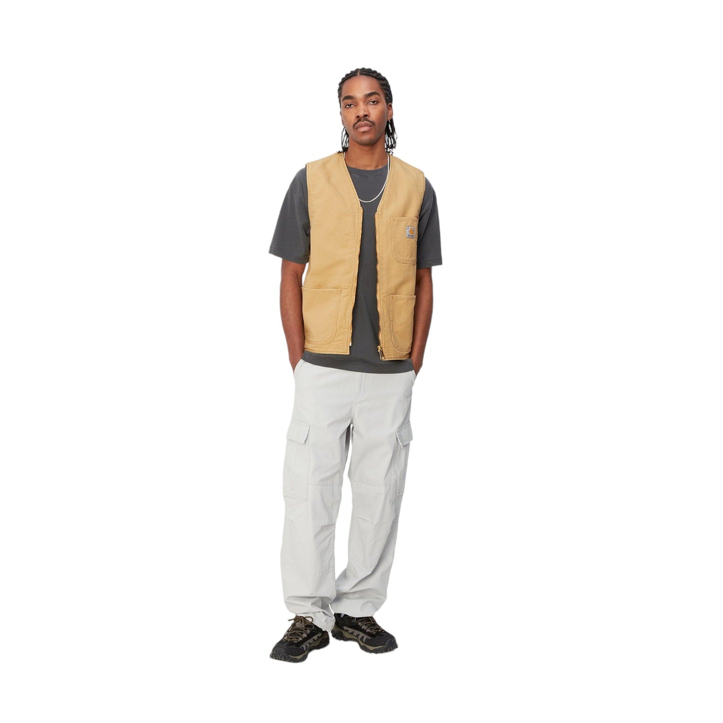 Carhartt Wip Arbor Vest - Bourbon Aged Canvas Francis Concept