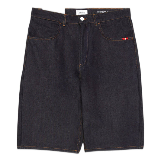 Bermuda Amish Tommy Recycled Denim - Raw Denim-Francis Concept