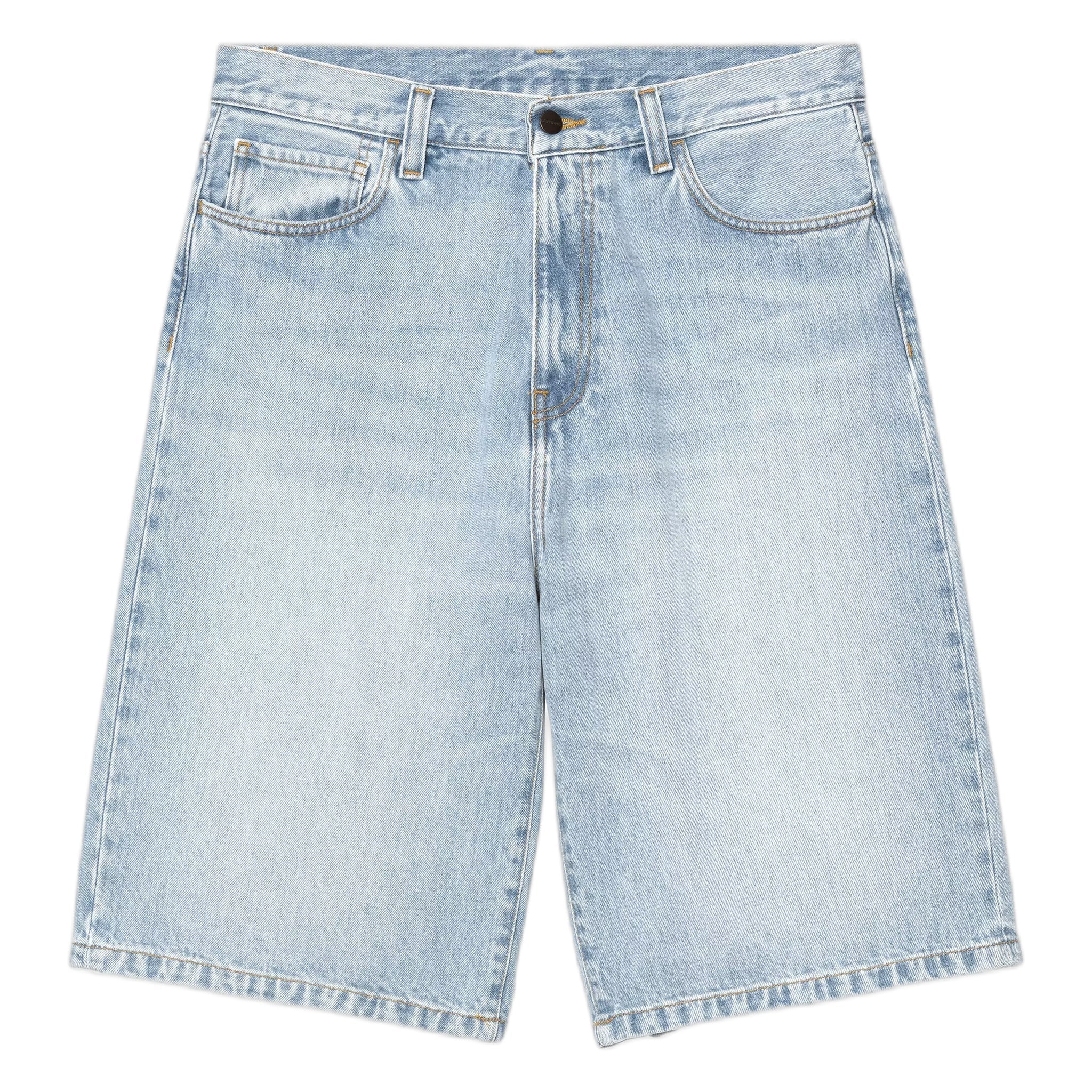 Bermuda Carhartt Wip Langdon Short - Blue heavy worn bleached