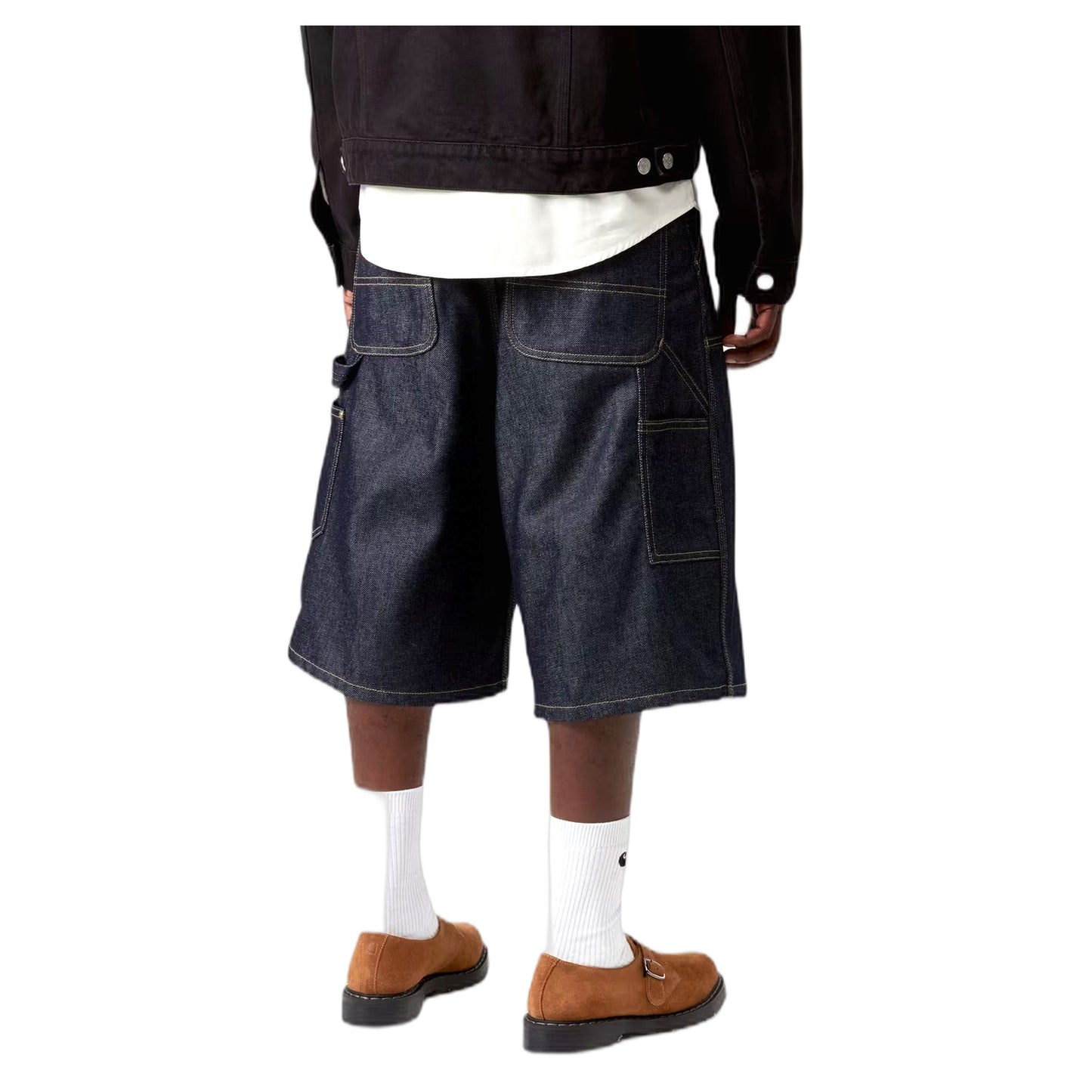 Bermuda Carhartt Wip OG Aden Double Knee Short - Blue grind wash - Bermuda di Carhartt Wip | Francis Concept