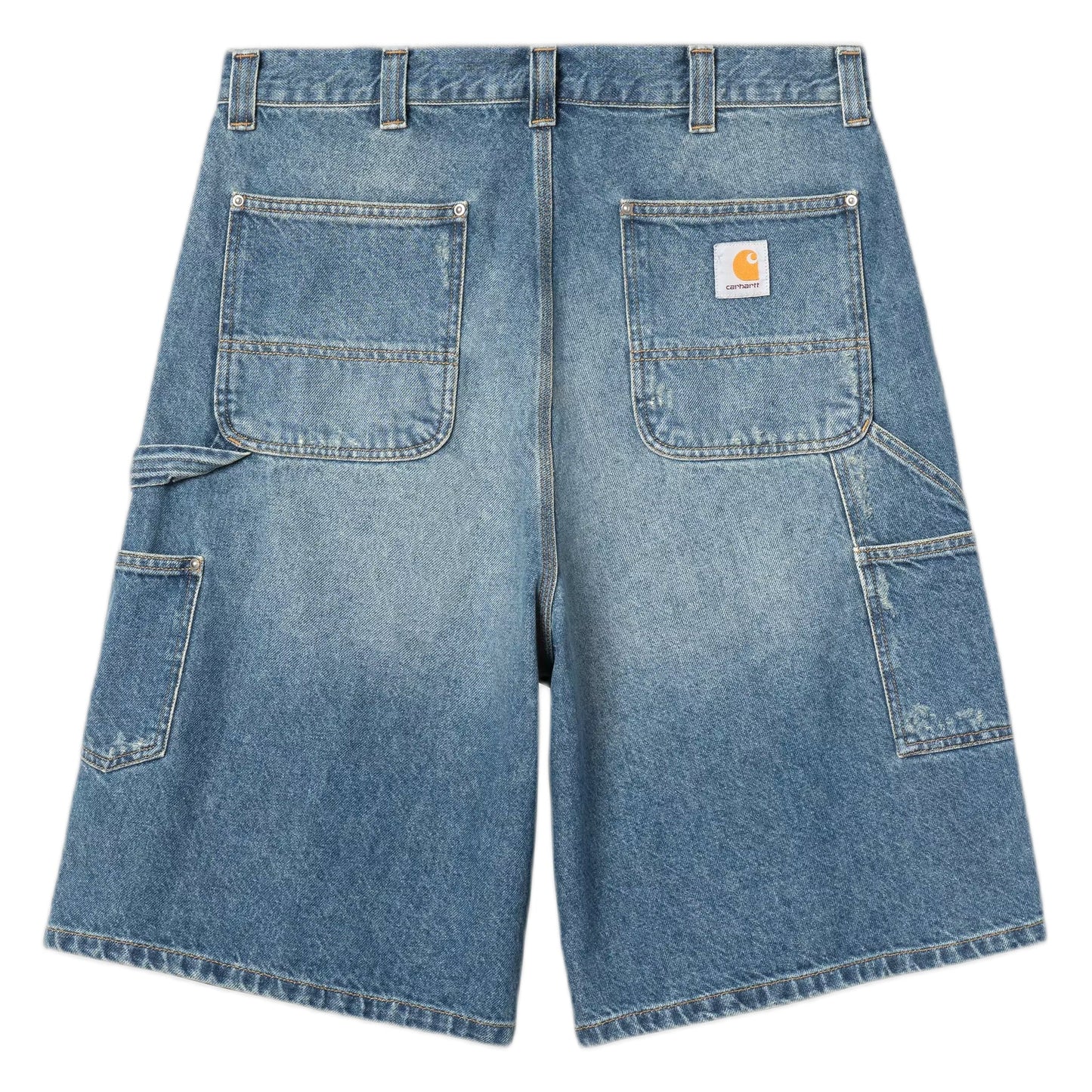 Bermuda Carhartt Wip OG Aden Double Knee Short - Blue grind wash