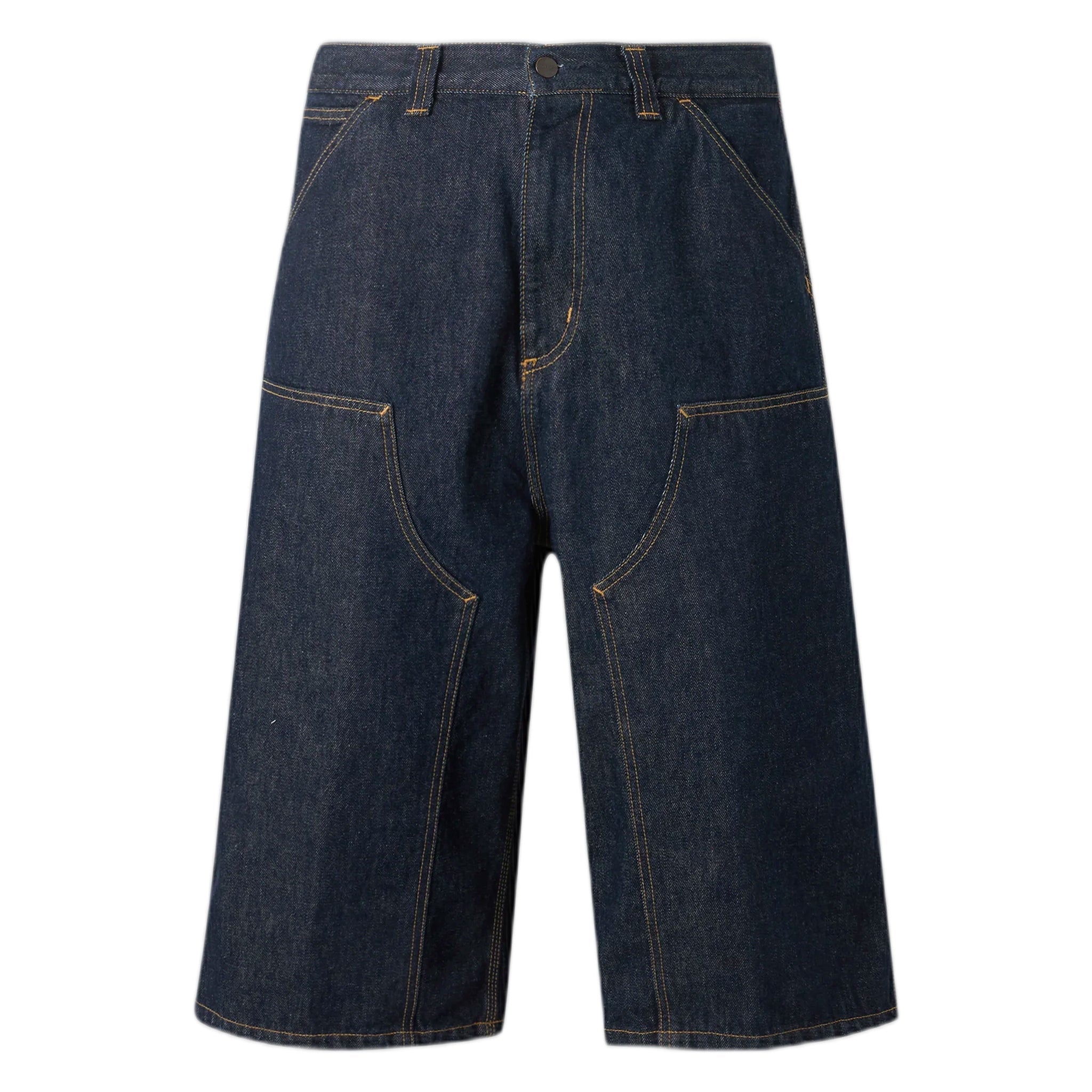 Bermuda Carhartt Wip OG Double Knee Long Short - Blue rinsed - Bermuda di Carhartt Wip | Francis Concept