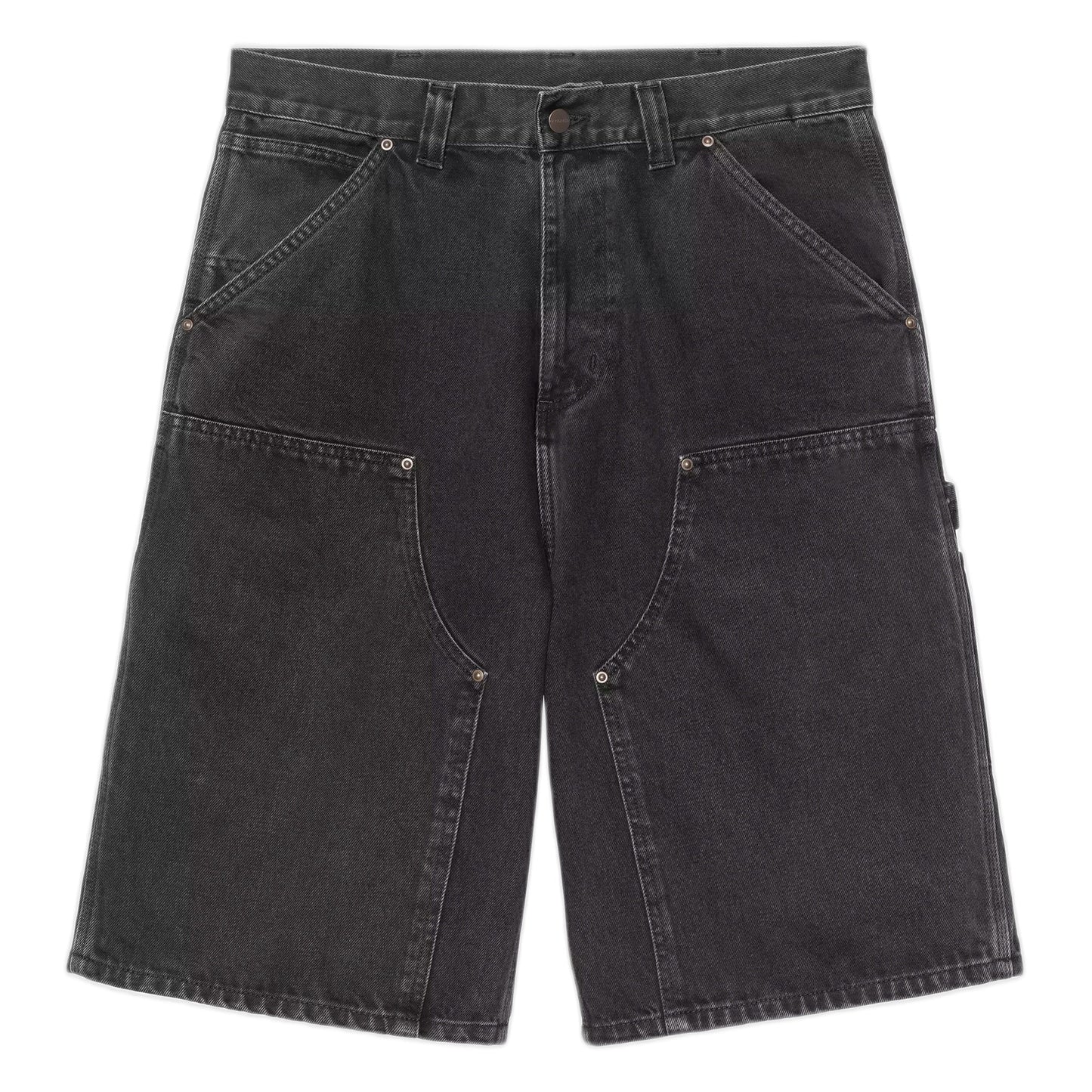 Bermuda Carhartt Wip OG Double Knee Short - Black Stone Washed