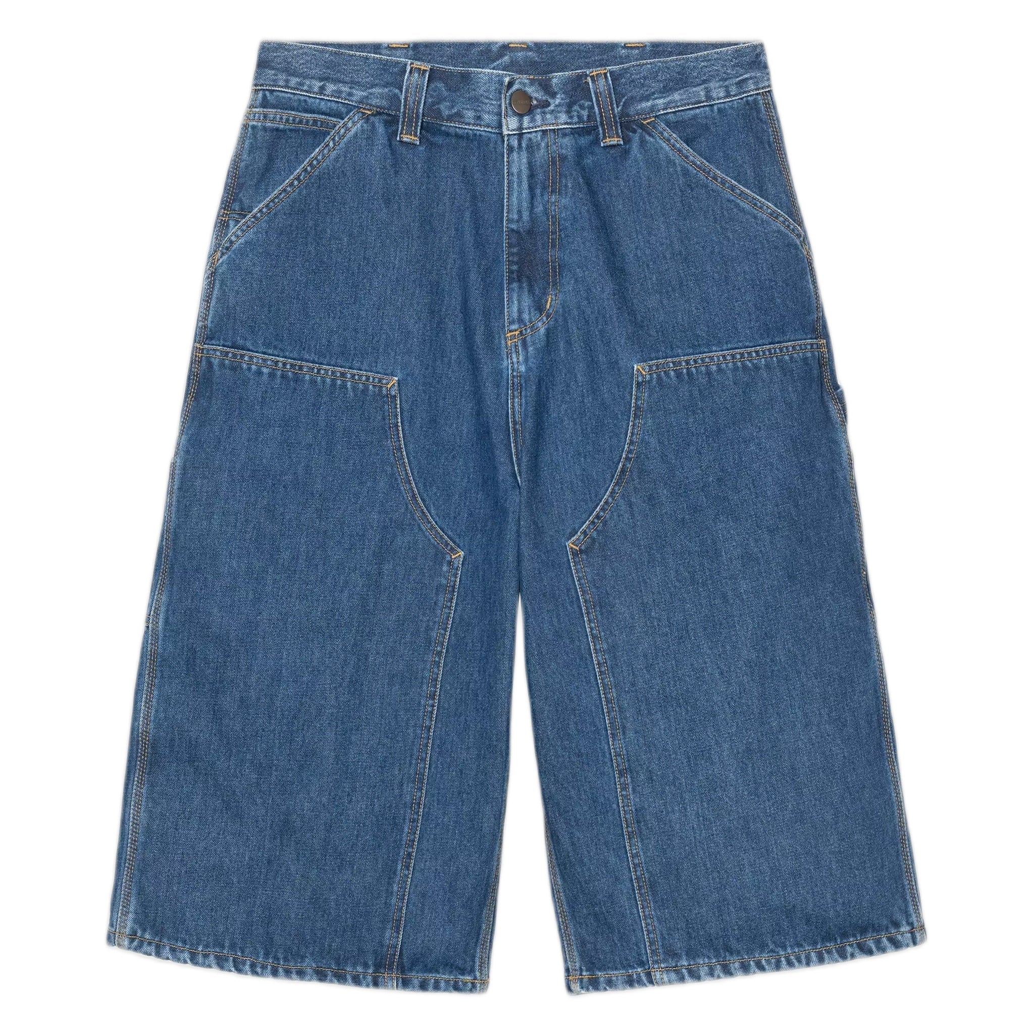 Bermuda Carhartt Wip OG OG Double Knee Long Short - Blue stone washed - Bermuda di Carhartt Wip | Francis Concept