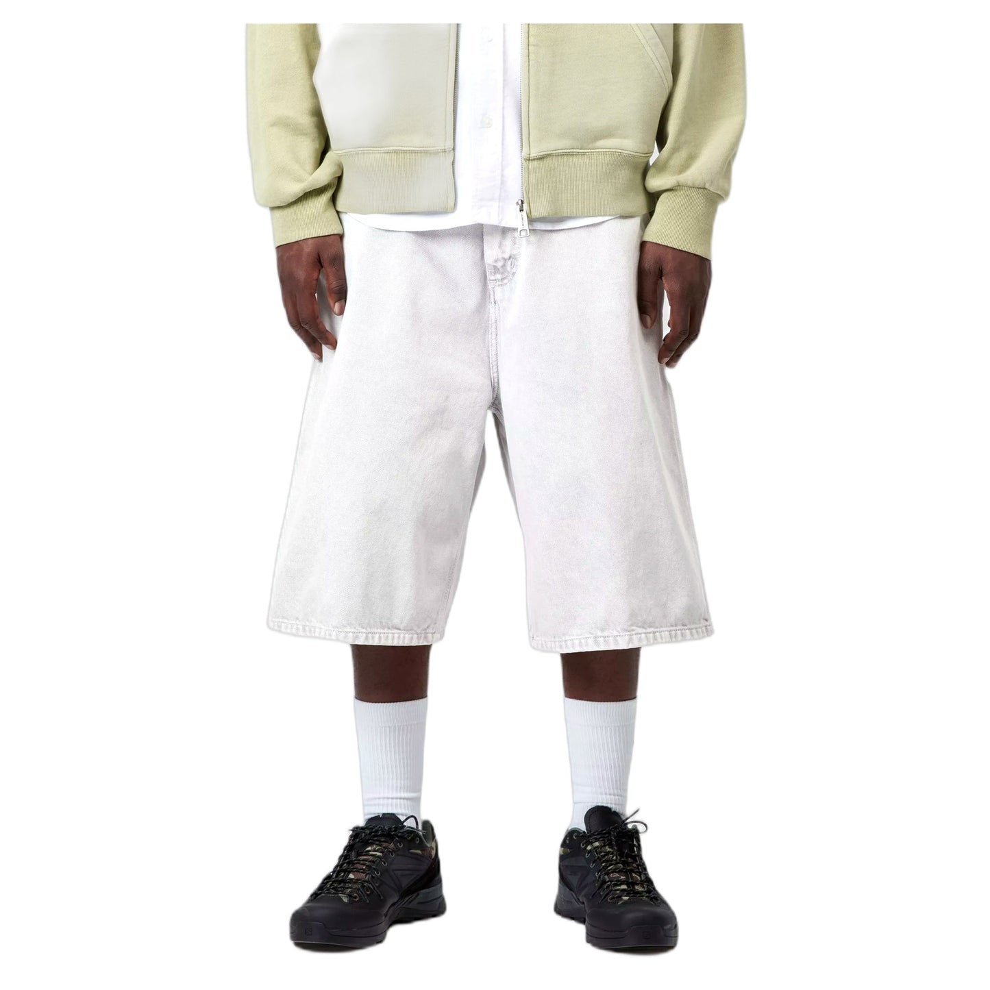 Bermuda Carhartt Wip OG Single Knee Short - Black chalk wash - Bermuda di Carhartt Wip | Francis Concept