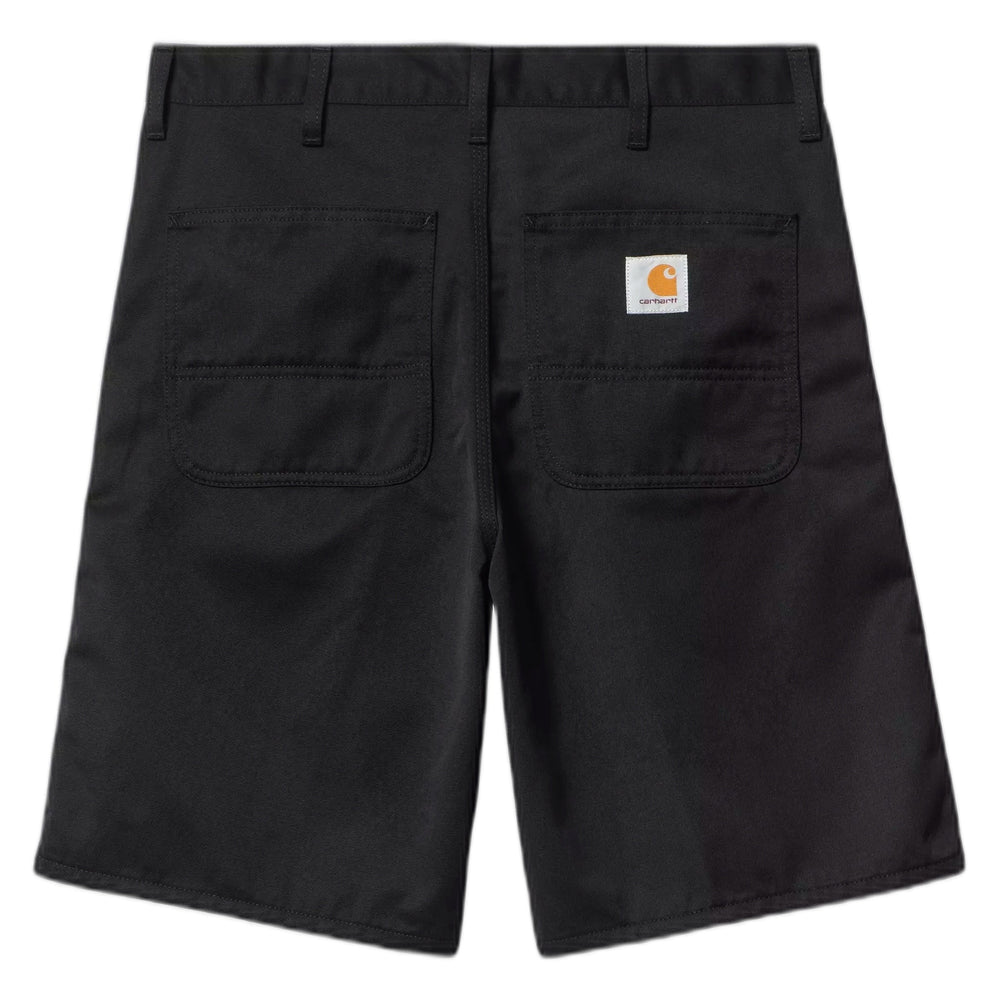 Bermuda Carhartt Wip Simple Short - Black Rinsed-Francis Concept