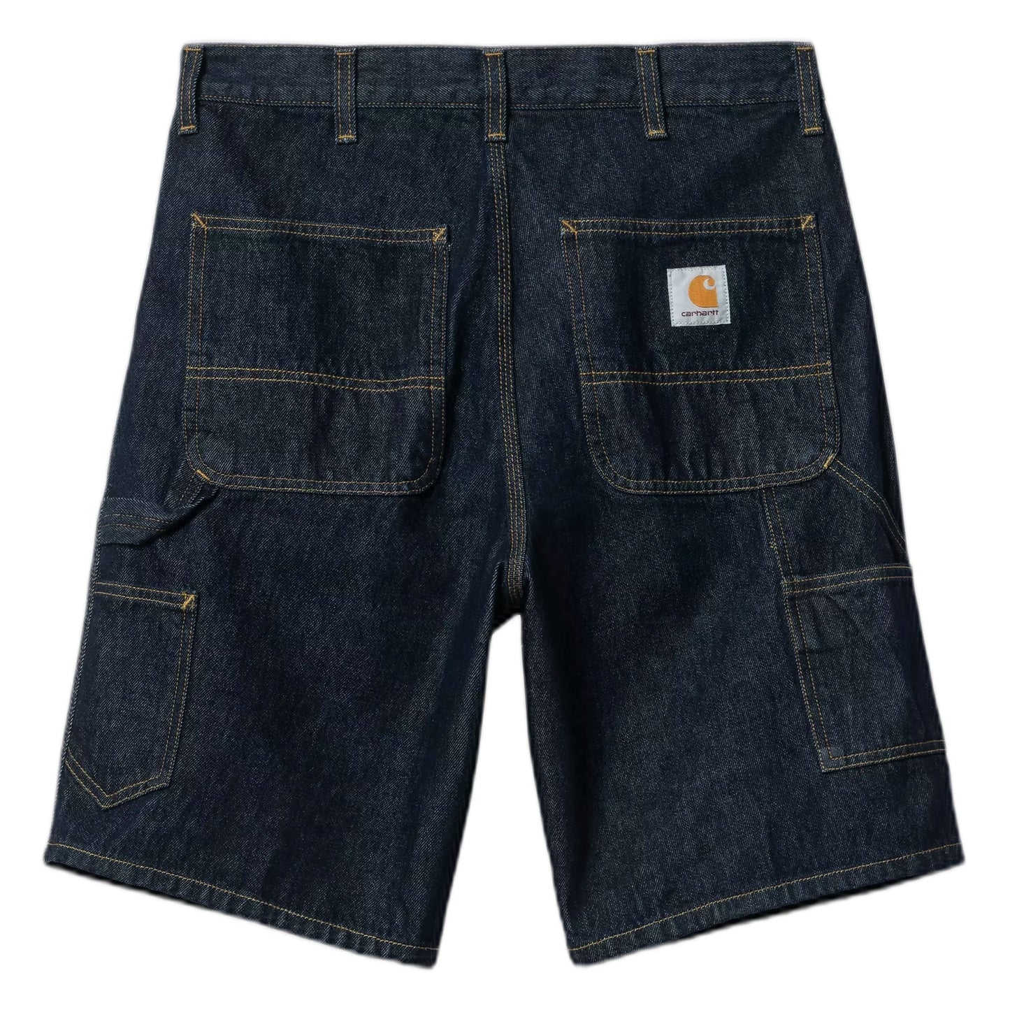 Bermuda Carhartt Wip Single Knee Short - Blue Rinsed - Bermuda di Carhartt Wip | Francis Concept