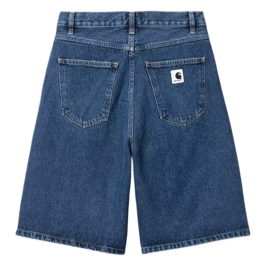 Bermuda Carhartt Wip W' Brandon Short - Blue stone washed - Shorts di Carhartt Wip | Francis Concept