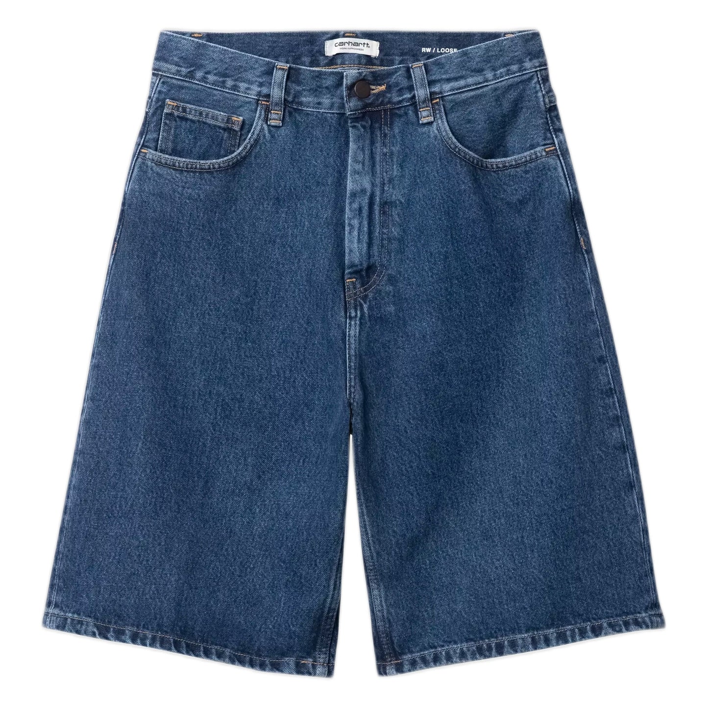 Bermuda Carhartt Wip W' Brandon Short - Blue stone washed - Shorts di Carhartt Wip | Francis Concept